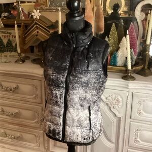 Andrew Marc Black and White Women's Vest
